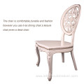 Hot sale Baroque style Oval dining Chair